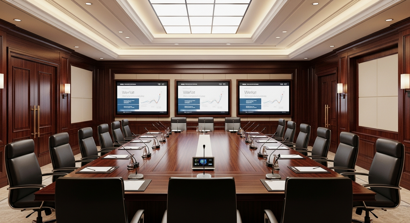 Sala grande o sala de juntas para 12 a 20 personas