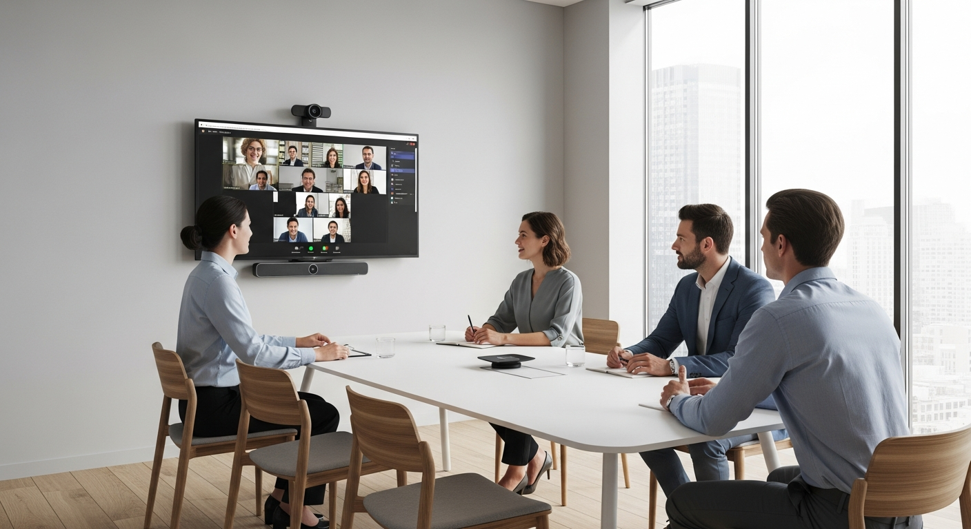 Sala Huddle pequeña para 2 a 6 personas